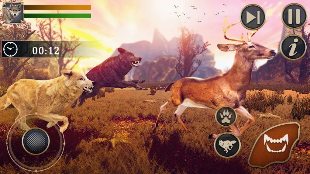 野狼动物模拟器游戏图3