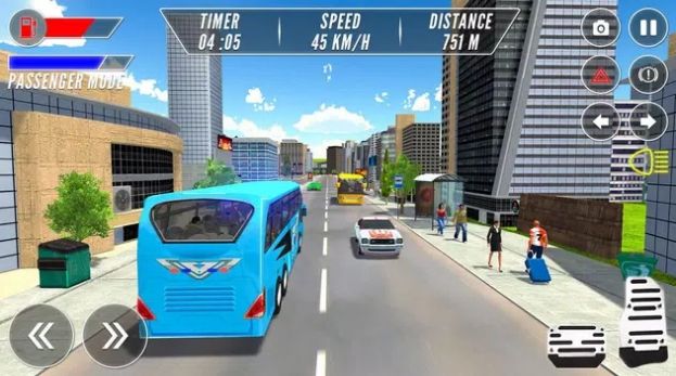 城市公交车司机驾驶模拟游戏图1