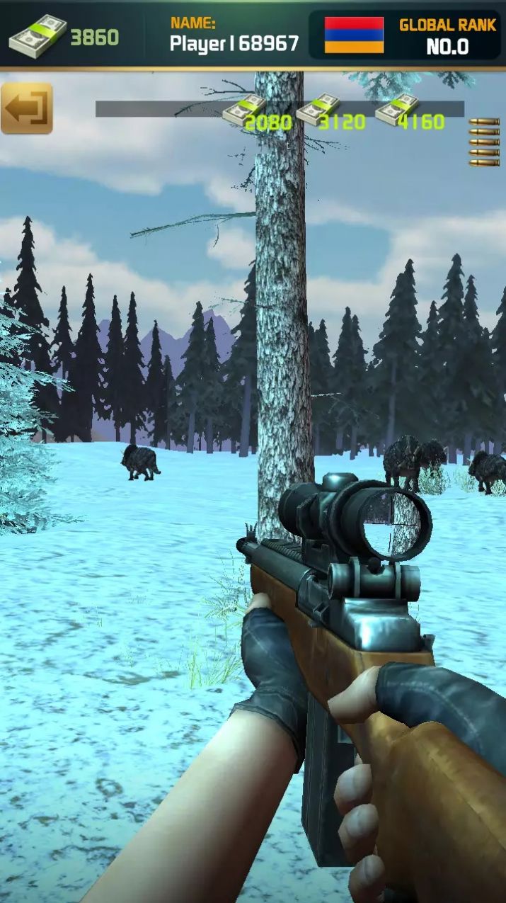荒野狩猎射击猎物游戏图1