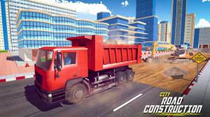 城市犁式挖掘机游戏安卓官方版（City plow Excavator Snow Game）图片1