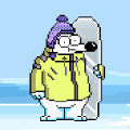 像素北极熊滑雪游戏官方安卓版（Fluffy Iceboard） v1.0.1