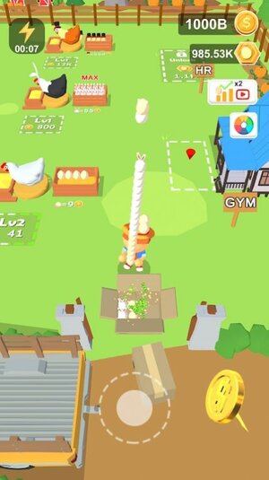 鸡蛋农场大亨游戏官方版(Egg Farm Tycoon)图片1
