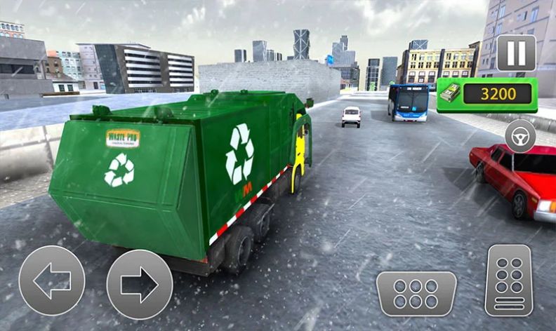 垃圾车真实驾驶模拟器游戏图1