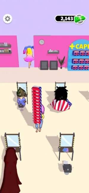 放置美发沙龙游戏官方版(Idle Hair Salon)图片1
