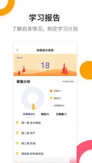 初级会计提分王app图1