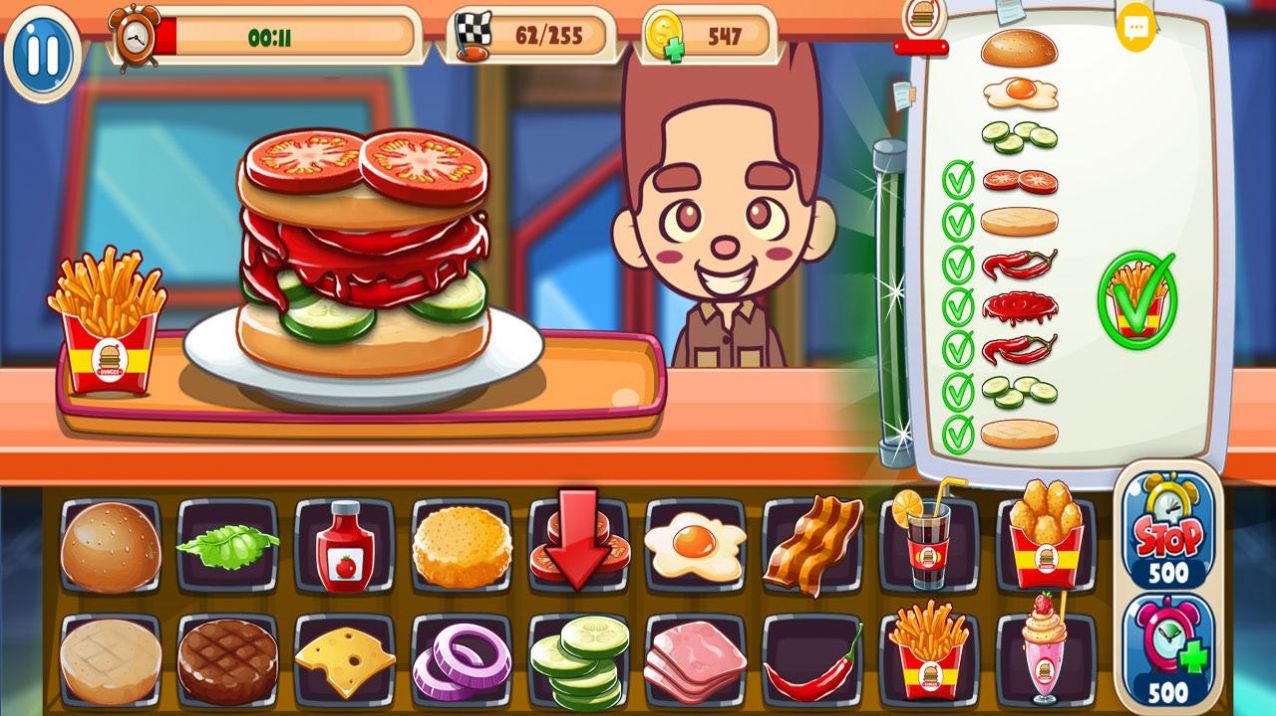 汉堡餐厅模拟游戏官方安卓版图片1