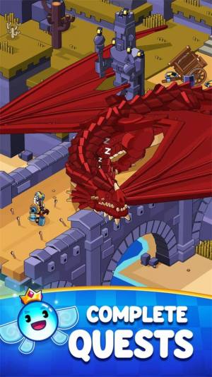 中世纪城堡战争游戏安卓官方版(Medieval Merge)图片1