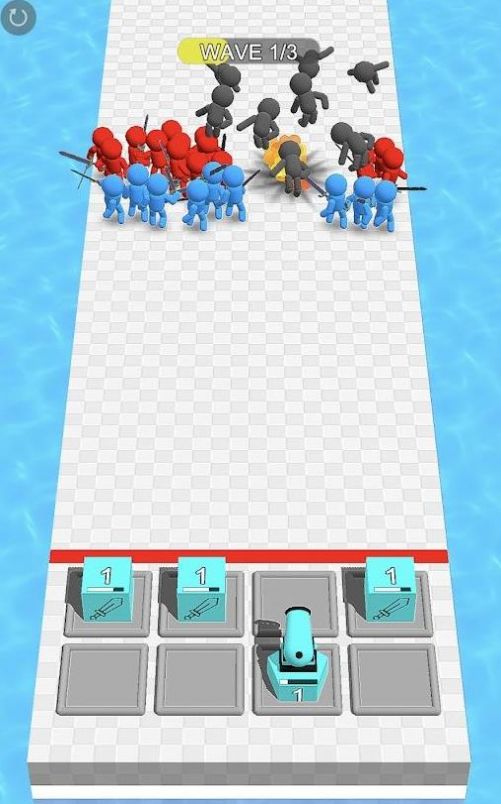 蓝人防御战游戏图3