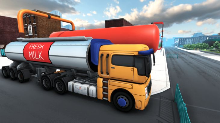 牛奶运输卡车安卓官方版游戏图片1