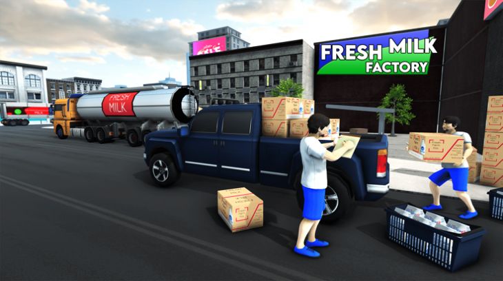 牛奶运输卡车安卓官方版游戏图片5