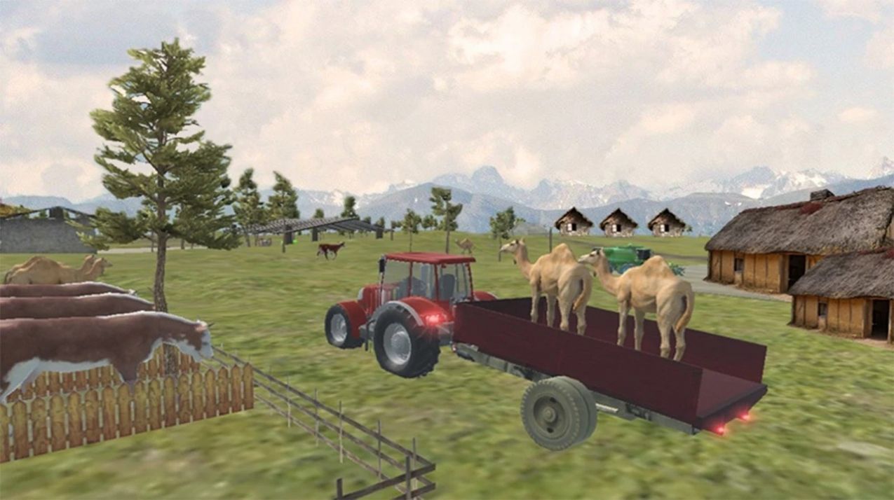 真正的拖拉机农业模拟游戏图1