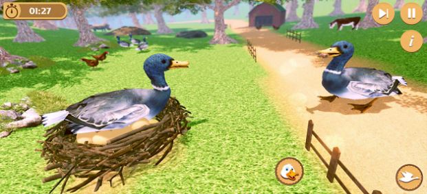 虚拟的鸭生活模拟器游戏图2