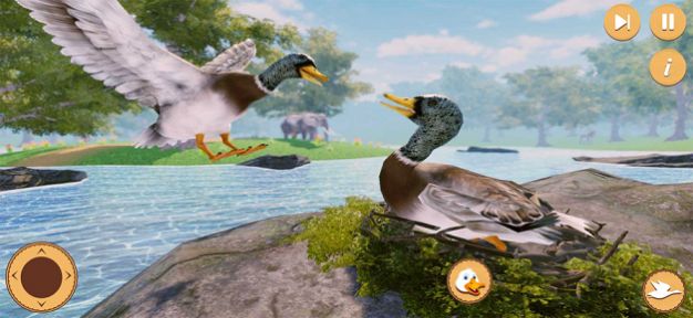 虚拟的鸭生活模拟器游戏安卓官方版图片1