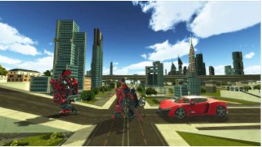 城市机甲超人游戏图1