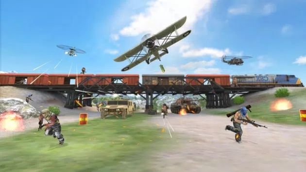 战争游戏沙滩防御游戏官方最新版图片1