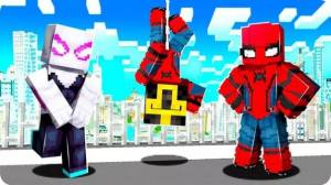 方块工艺蜘蛛人酷跑者游戏安卓官方版图片1