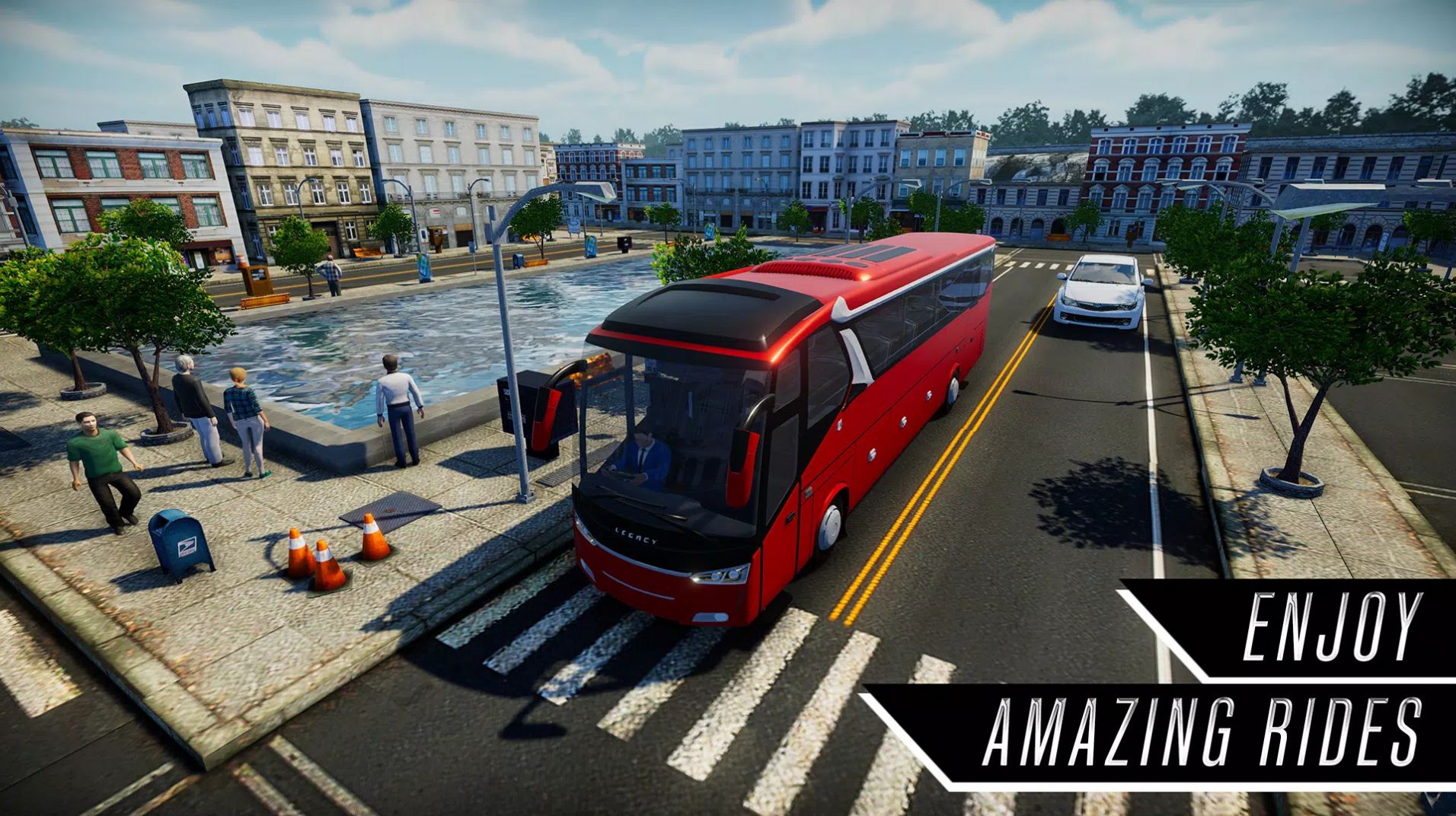 大巴车司机模拟器官方游戏最新版图片1