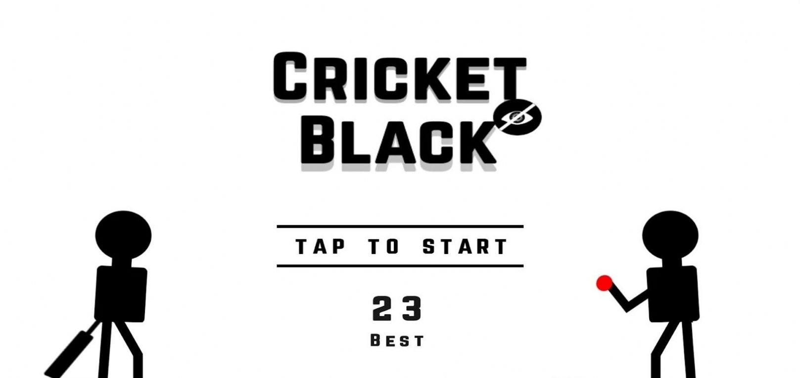 Blind Cricket Black游戏图1