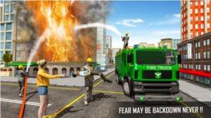 应急消防车救援驾驶模拟器游戏图1