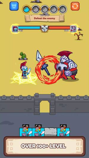 火柴人战争之王国复仇之战游戏官方安卓版(Stick War)图片1
