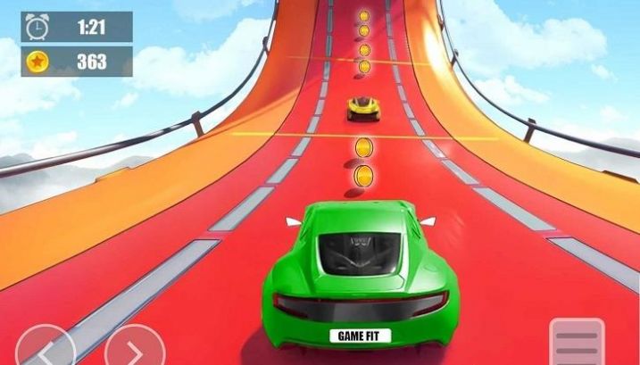 超级英雄坡道汽车游戏图2