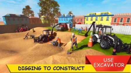 乡村挖掘机模拟器游戏图1