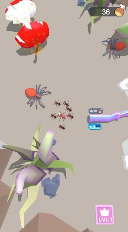 蚂蚁大陆进化放置游戏中文安卓版（Ant Land）图片1