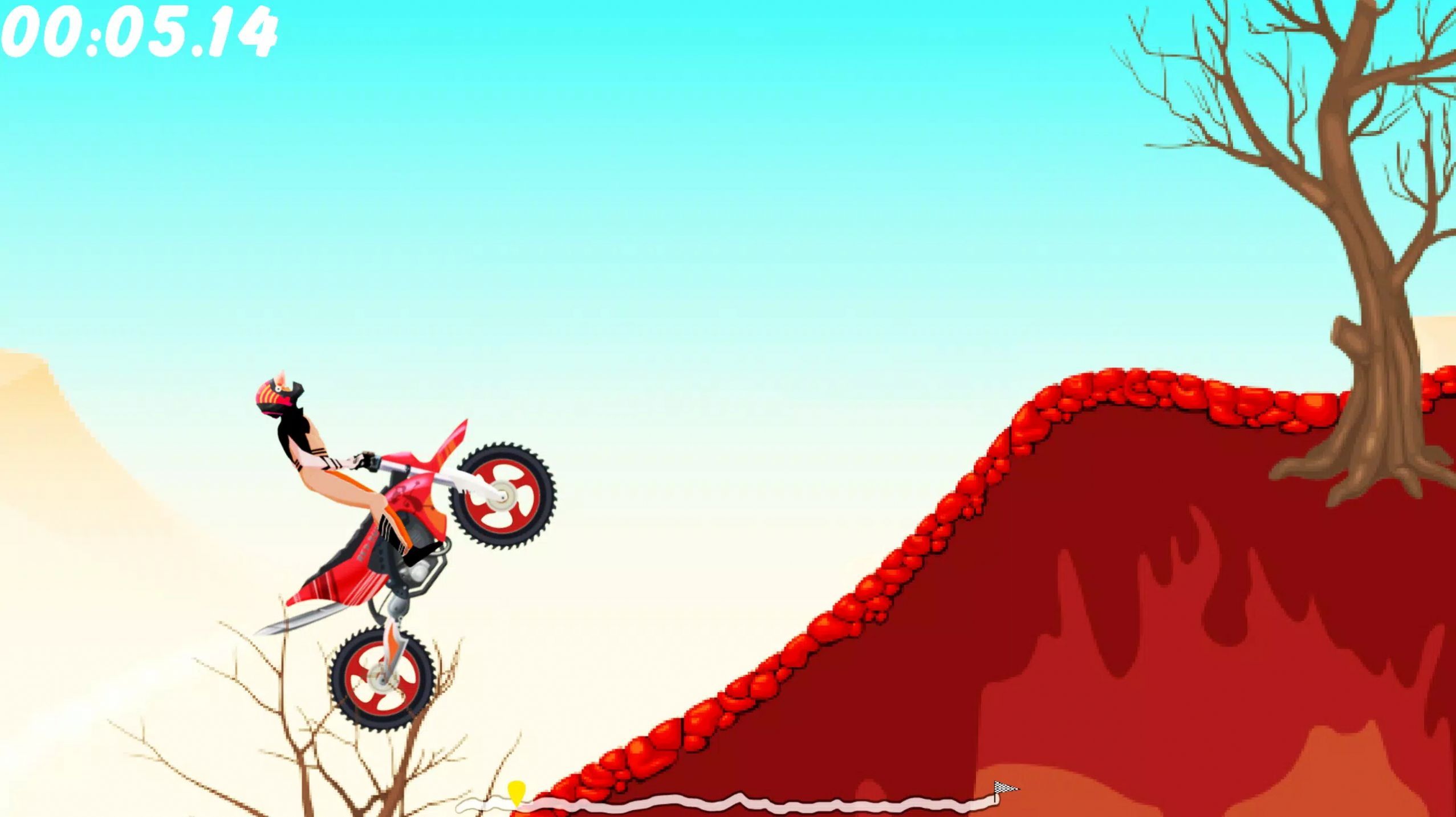 模拟越野摩托车游戏图2