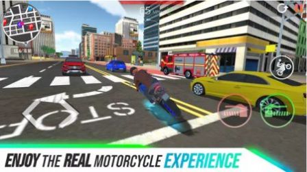 真实摩托车模拟器游戏官方最新版图片1