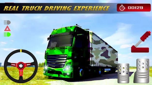 卡车模拟器军车3d游戏图1