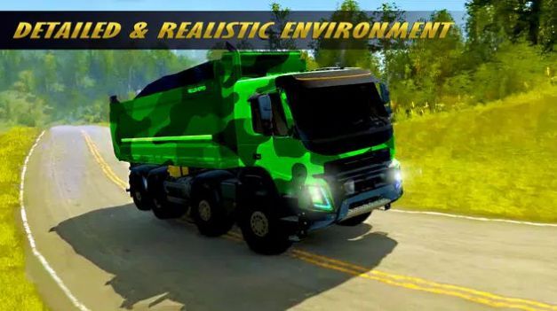 卡车模拟器军车3d游戏最新官方版图片1