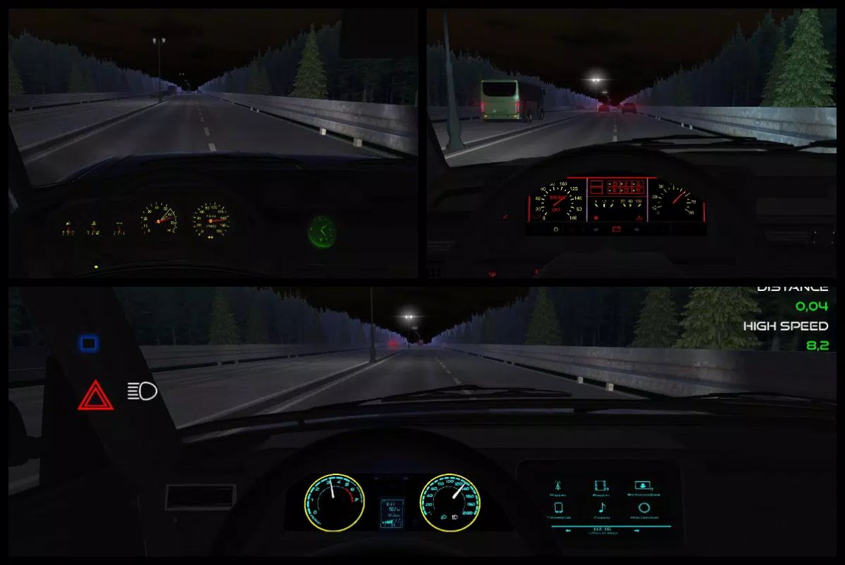交通赛车模拟器游戏图1