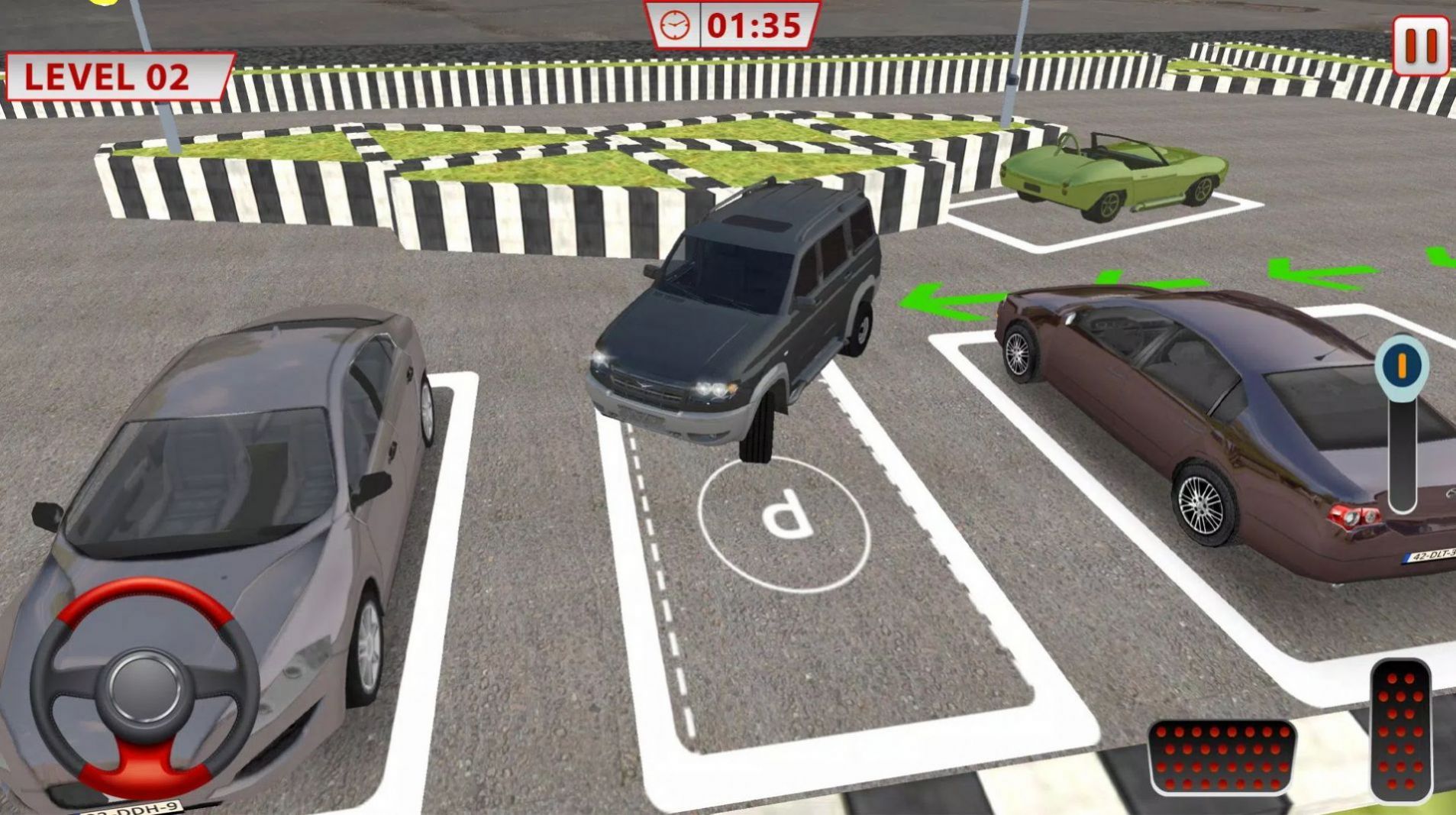 SUV轿车停车3D游戏图2