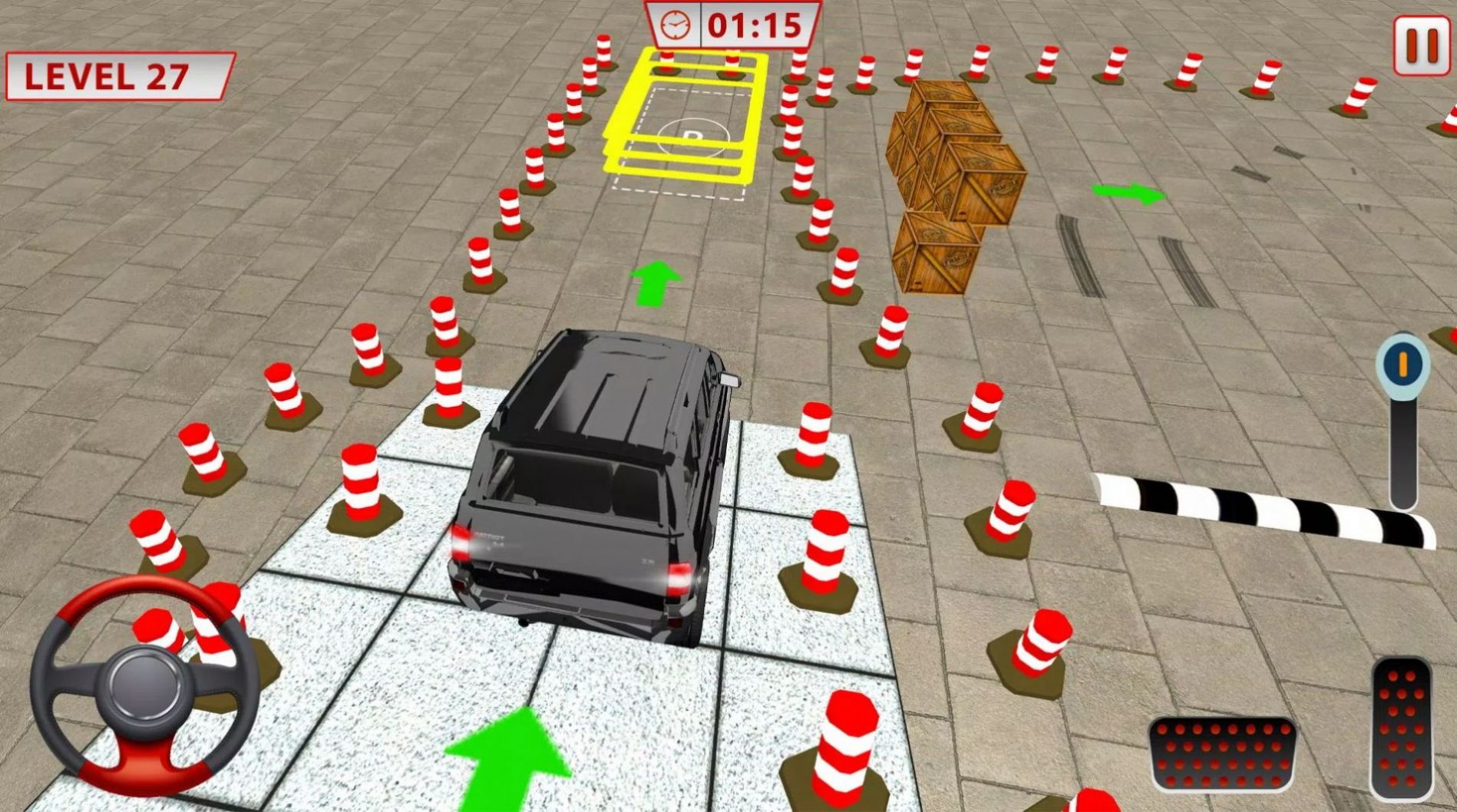 SUV轿车停车3D游戏图3