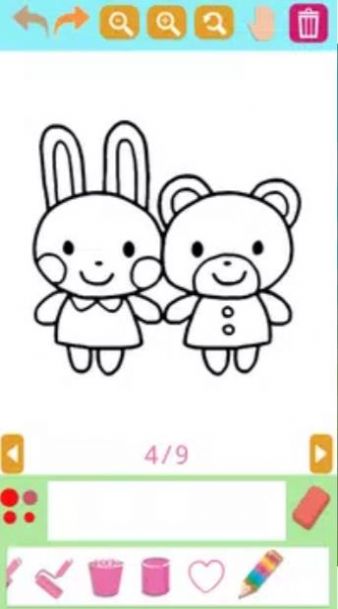 儿童着色游戏图1