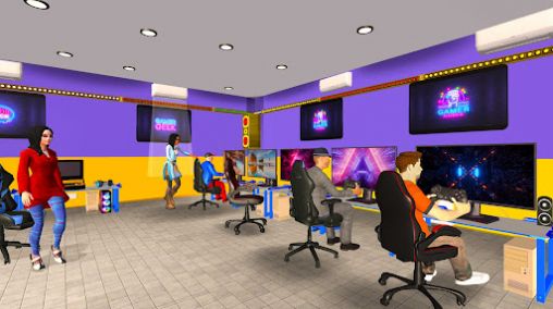 网吧咖啡馆模拟器游戏图1