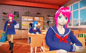 虚拟顽皮动漫女孩模拟游戏官方版(Virtual Naughty Anime Girl Sim)图片1
