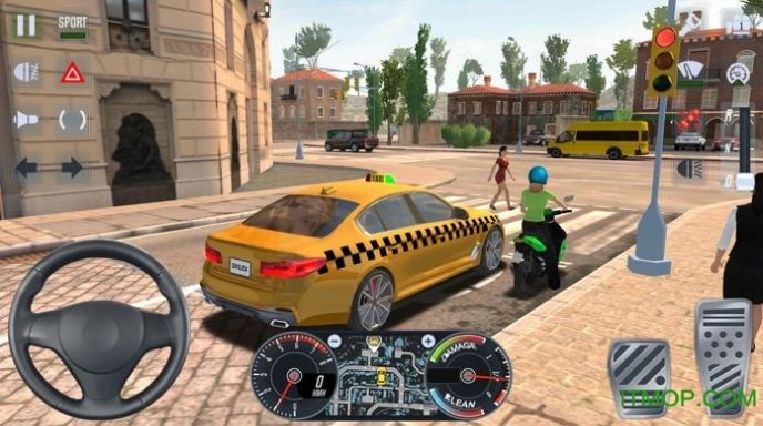 出租车司机模拟器游戏图1