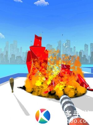 烧毁3D纸人游戏官方安卓版(Burn Down 3D)图片1