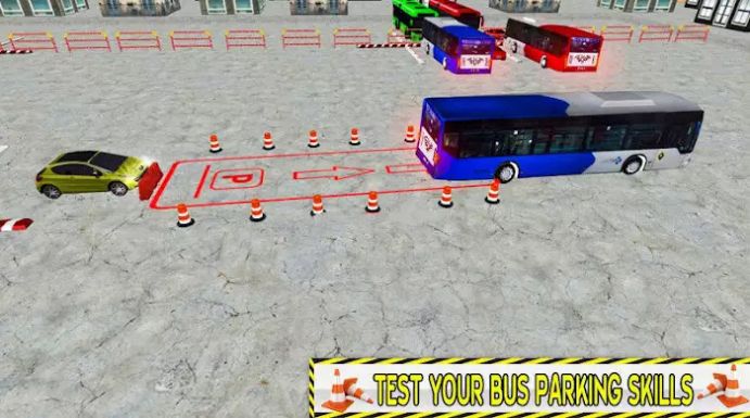 反向巴士停车3D游戏图3