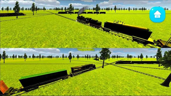 火车碰撞铁路模拟游戏图2