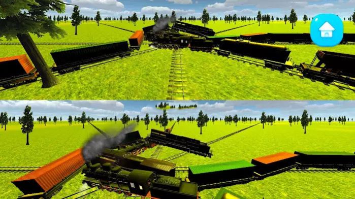 火车碰撞铁路模拟游戏官方版图片1