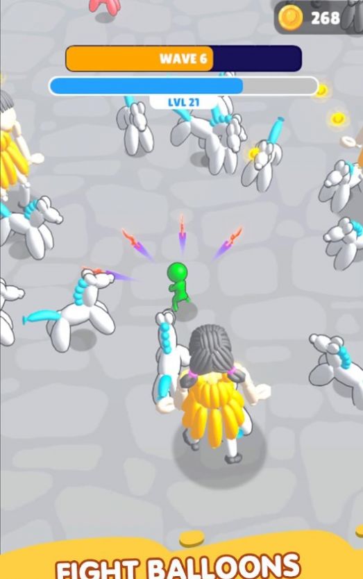 小丑打气球游戏图1