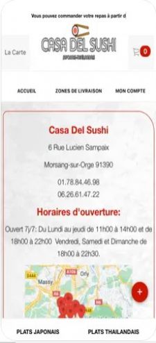 Casa Sushi外卖预定app官方版图片1