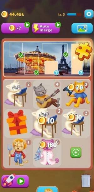 欢快合并猫游戏方官安卓版图片1