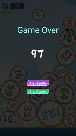 落下与合成游戏手机版(Fall 2048)图片1