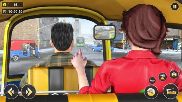 现代的黄包车模拟器游戏最新版图片1