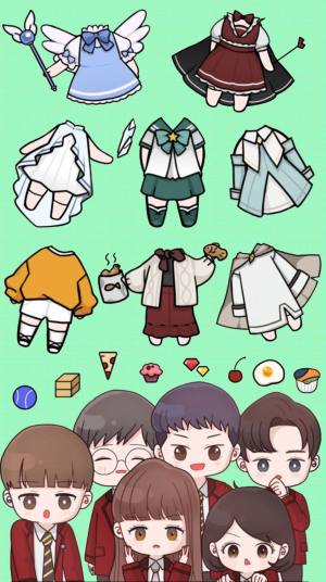 校园少女的时装游戏手机版最新图片1