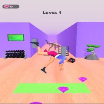 瑜伽跑步3D游戏图2