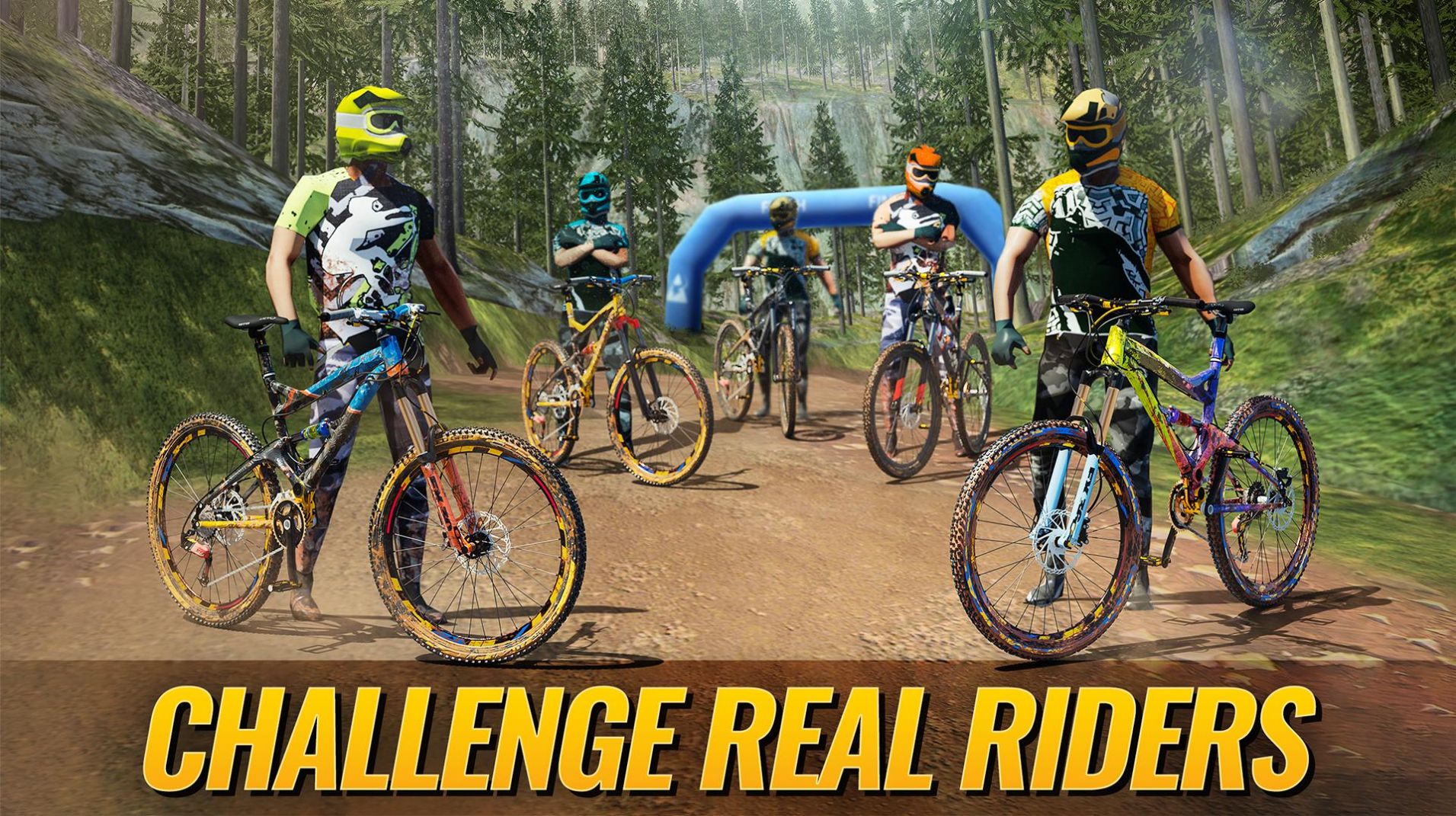 狂野自行车3d游戏图1